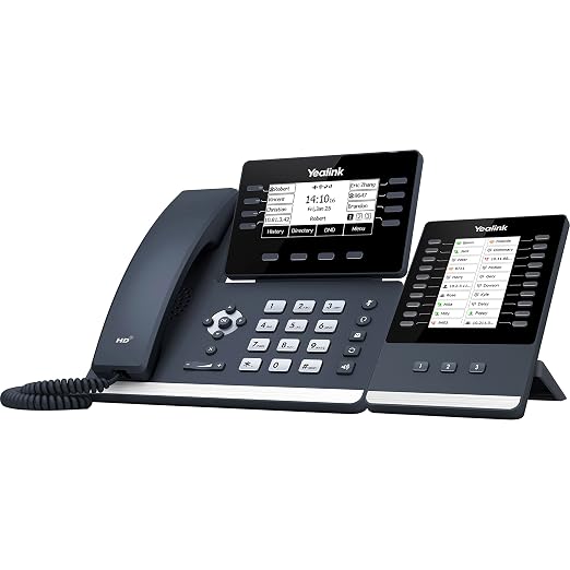 Teléfono IP Yealink SIP-T53W con Bluetooth y Wi-Fi miniatura 5
