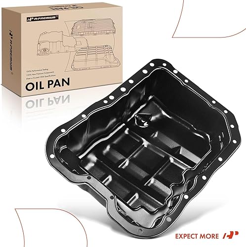 Miniatura 9 de A-Premium Cárter de aceite de motor con tapón de drenaje compatible con Hyundai Santa Fe 2010-2020 Santa Fe Sport 2013-2018 Sonata 2006-2019 Tucson