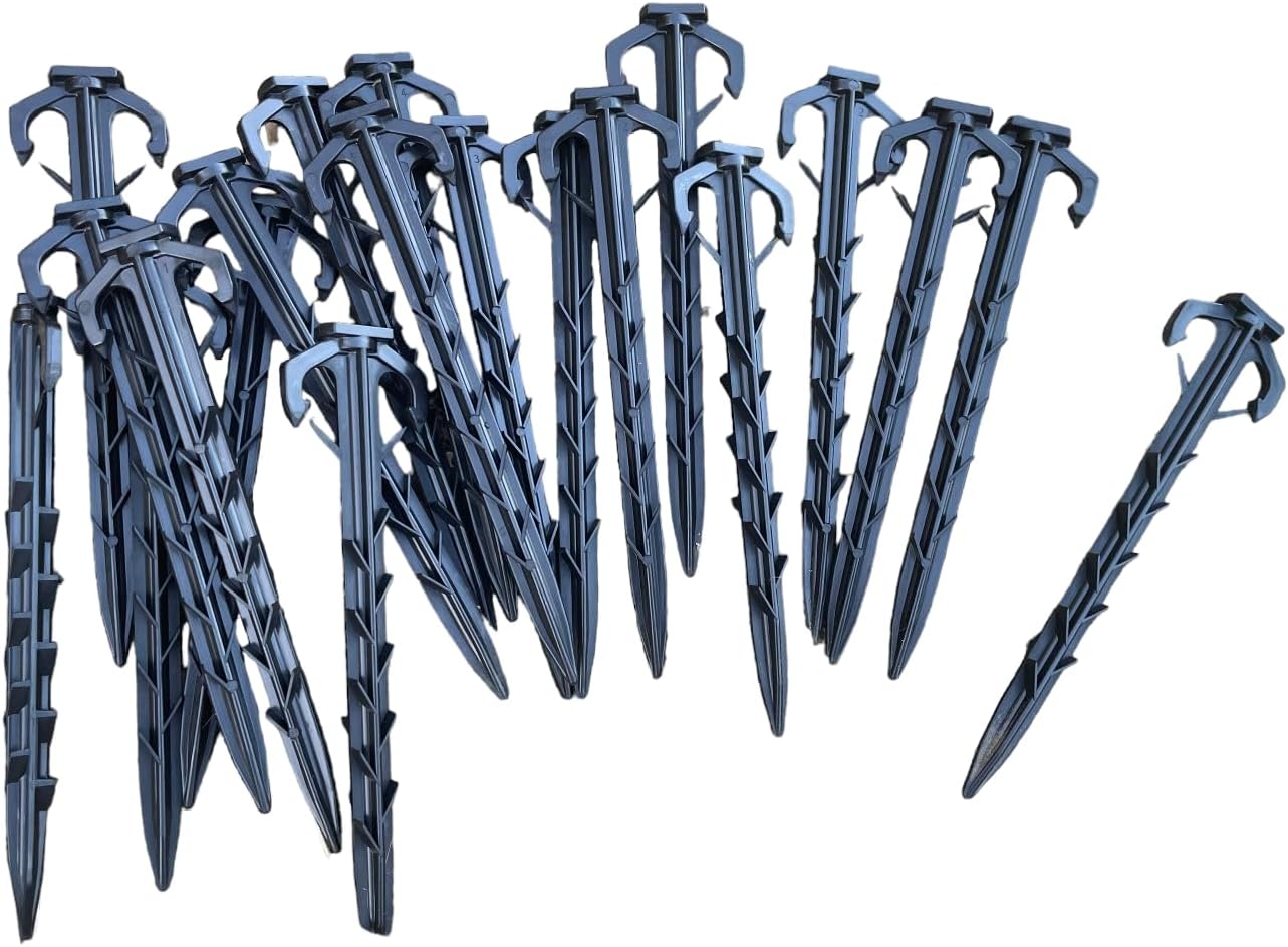 Sandbaggy 6inch Plastic Landscape Stakes Plastic Garden