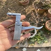 Vista 7 de ACJRYO Dispositivo de liberación de tirachinas, disparador de catapulta de acero inoxidable, pieza de repuesto de disparador de rifle de catapulta