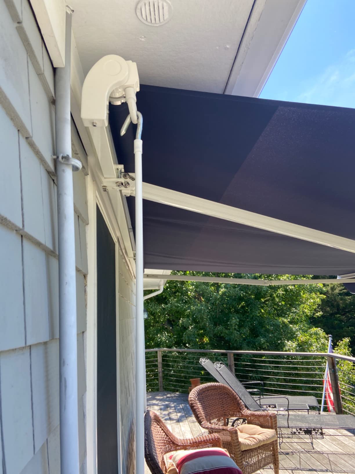 25/mo Finance Diensweek 12'x8' Patio Awning Retractable Fully