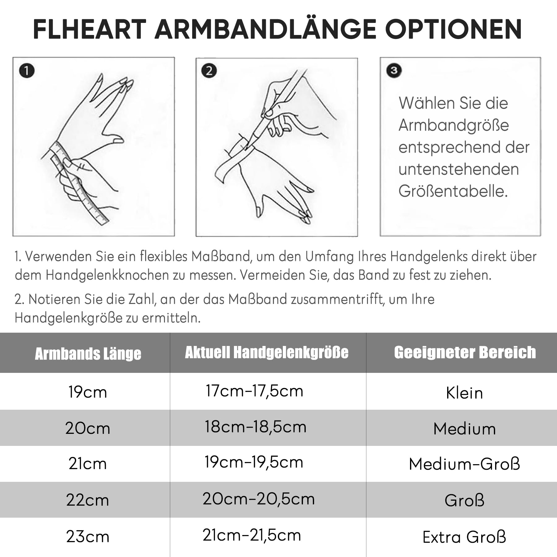 Herren Armband Edelstahl Armbänder Panzerkette - 2 Stücke Silber Schwarz Gold Herrenarmbänder für Männer Jungs Kubanische Armband 8mm Breite 19cm/21cm/23cm Länge Geschenke für Ehemann Papa Sohn Bruder