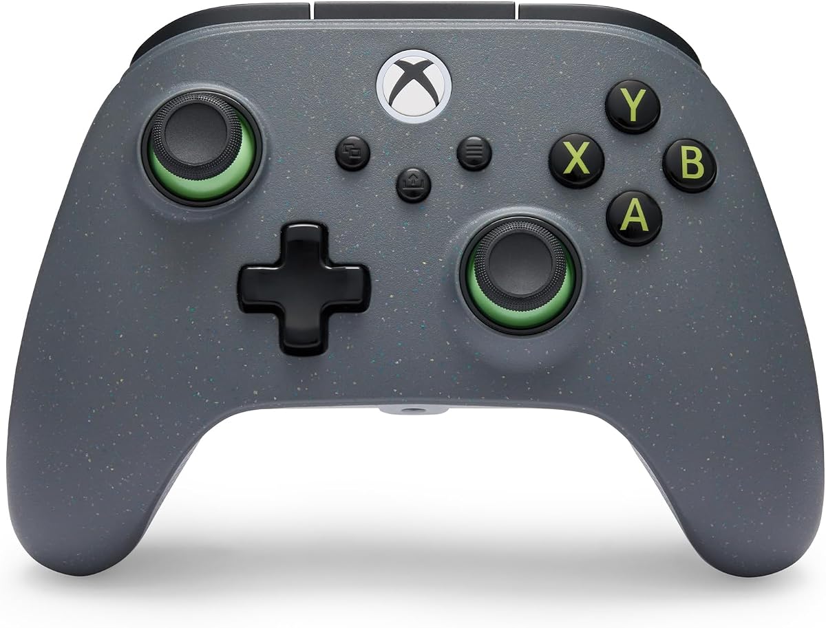 PowerA Advantage Wireless Controller for XBOX Series X|S - Regen Slate | Black, Officially Licensed, Hall Effects to prevent stick drift, Bluetooth Compatible, 1000Hz Polling Rate