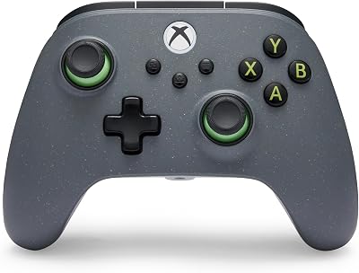 PowerA Advantage Wireless Controller for XBOX Series X|S - Regen Slate Black, Officially Licensed, Hall Effects to prevent stick drift, Bluetooth Compatible, 1000Hz Polling Rate, Cloud Gaming Controller