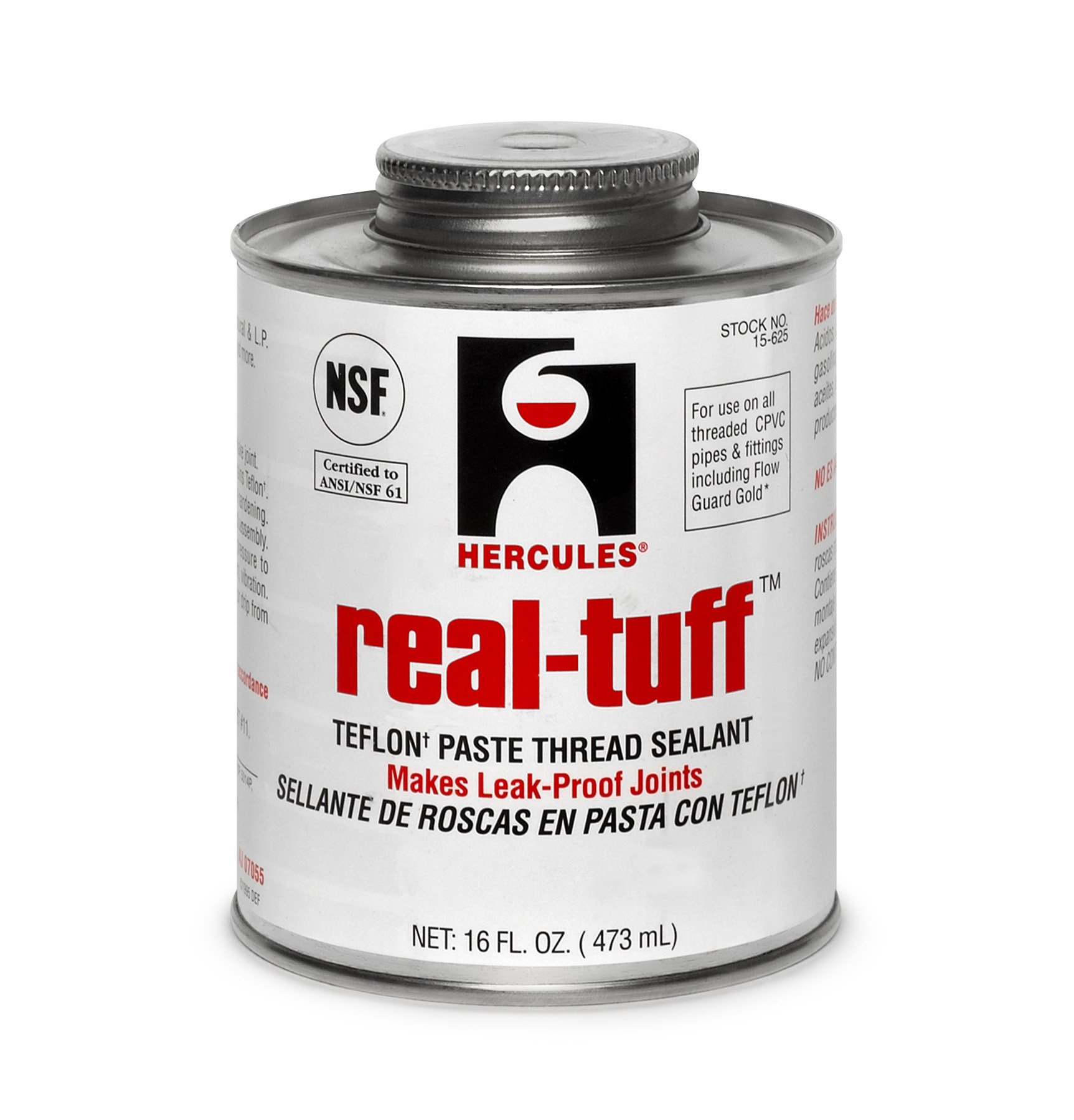 Hercules 15625 Real Tuff Thread Sealant, 1 pint