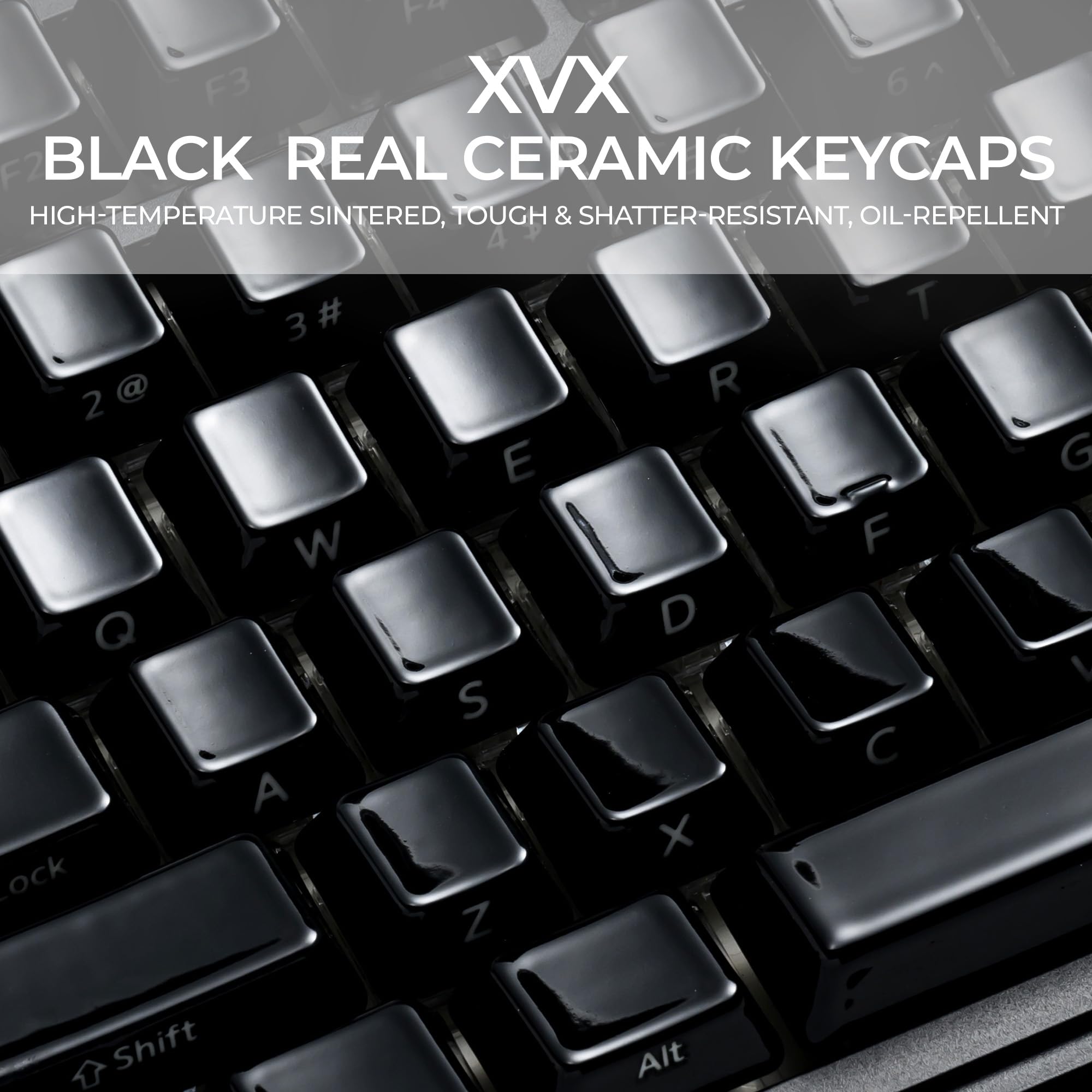 Amazon.co.jp: XVX リアルセラミックキーキャップセット 120キー