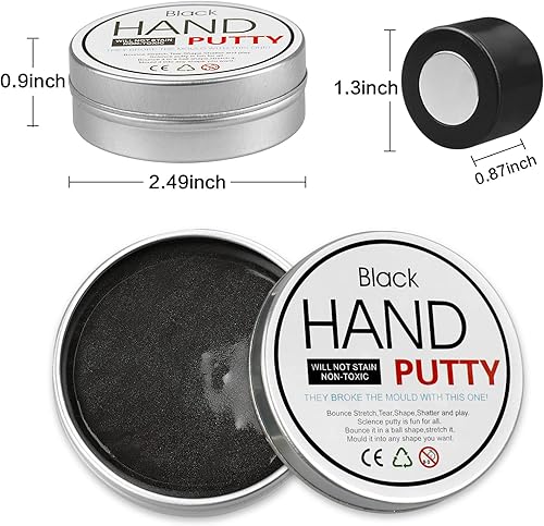 Miniatura 4 de JOYPRO Masilla magnética de limo, masilla espacial magnética con juguetes magnéticos mejorados para niños y adultos, juguete para aliviar el estrés,