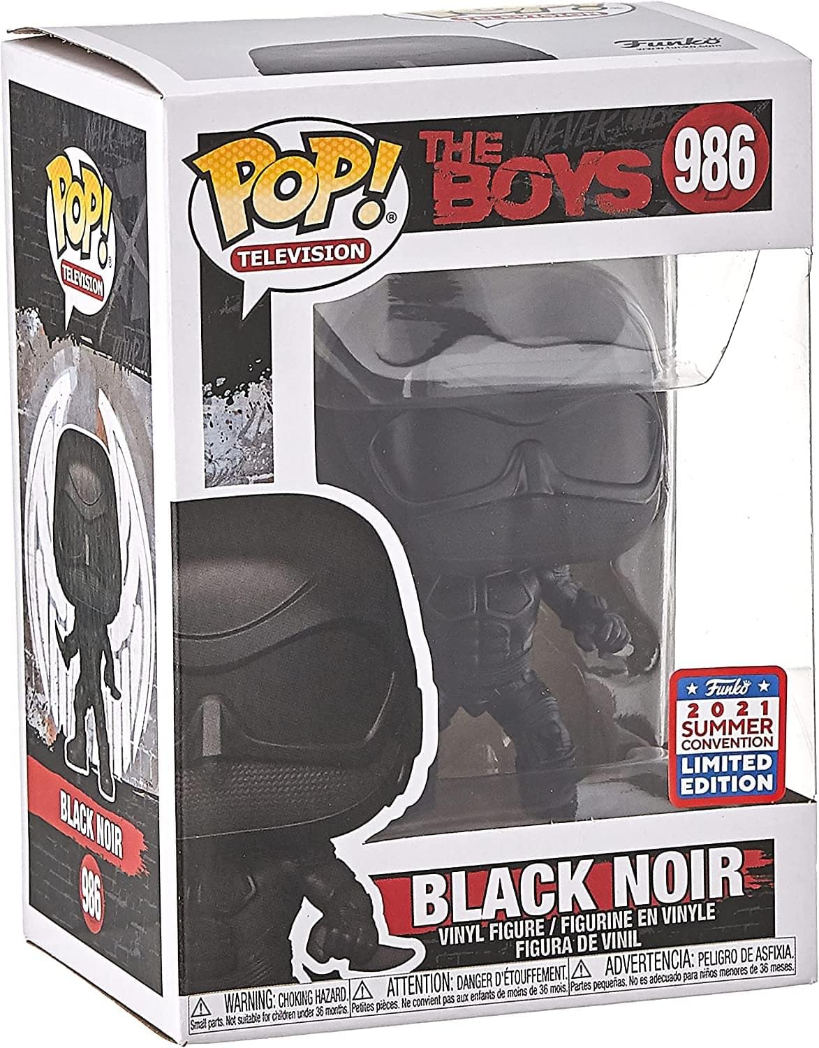 Amazon.com: Funko Pop! TV: The Boys - Black Noir, Amazon