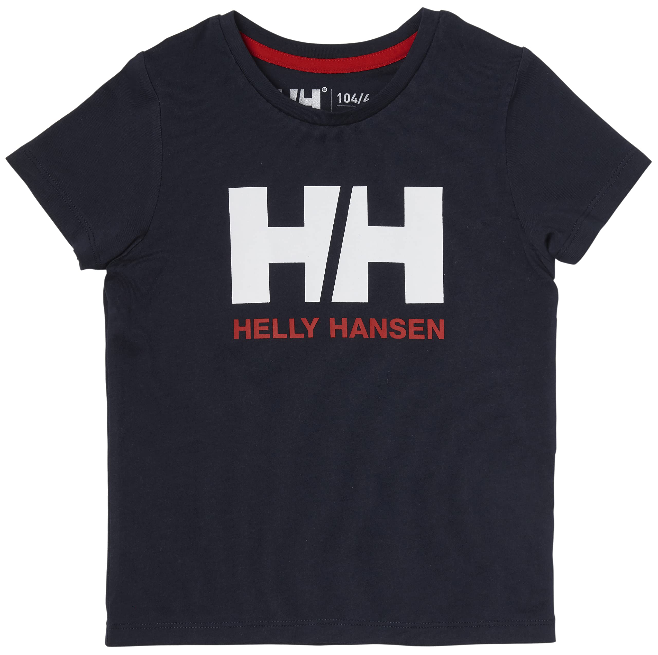 Helly Hansen Kids Unisex HH Logo T-Shirt, 5, Navy