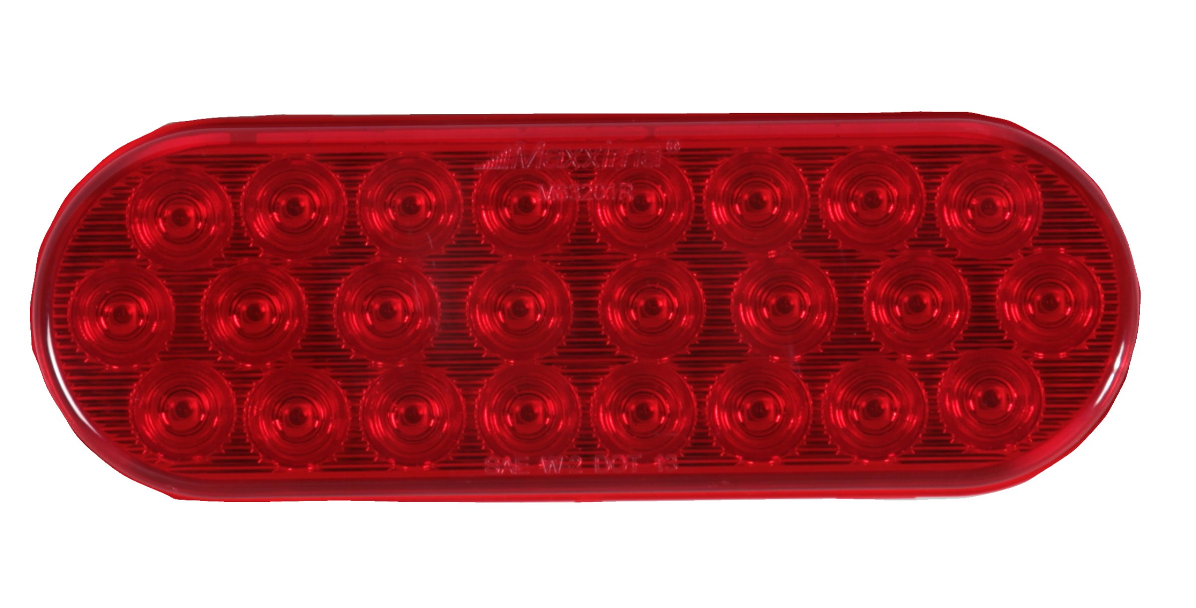 Feu clignotant LED rouge Maxxima M63201R contre les pannes d'éclairage de remorque