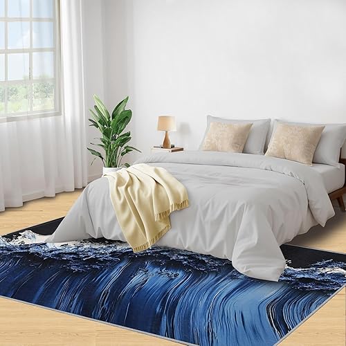 Miniatura 76 de Alfombras temáticas de hacker para dormitorio, alfombra digital de arte abstracto, alfombras Cyberpunk para sala de estar, alfombra antideslizante