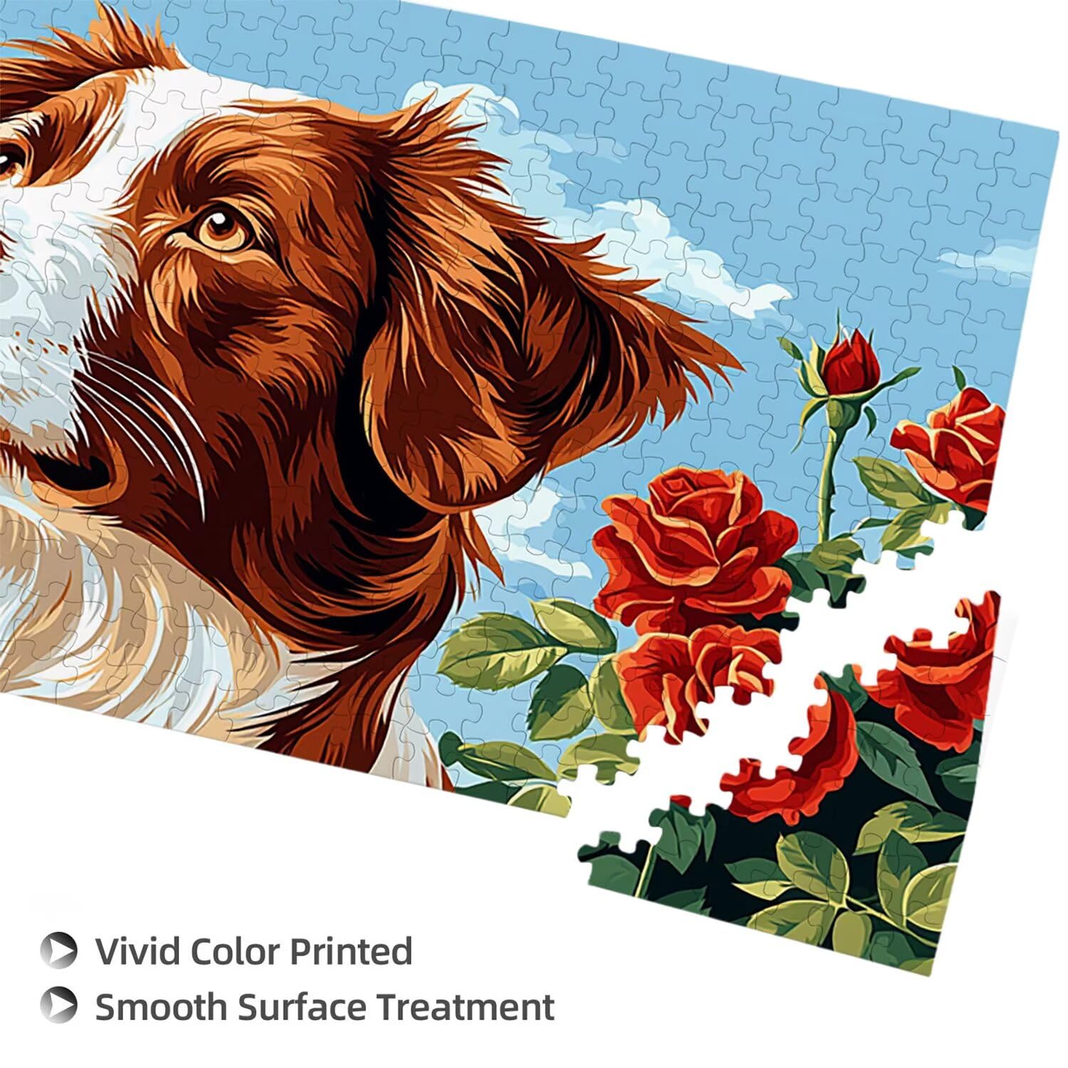 różowy pies - Puzzle 900 sztuk dla dorosłych - Puzzle DIY, kreatywna rozrywka, sztuka nowoczesna, klasyczne puzzle dla dorosłych i młodzieży w wieku 12 lat, pomysł na prezent dla mężczyzn i kobiet 87