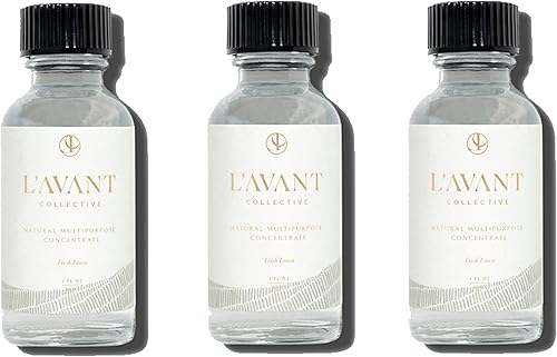 L'AVANT Collective Recambio de limpiador de superficies multiusos (paquete de 3)  Proporciona una potente limpieza para eliminar la grasa y la mugre