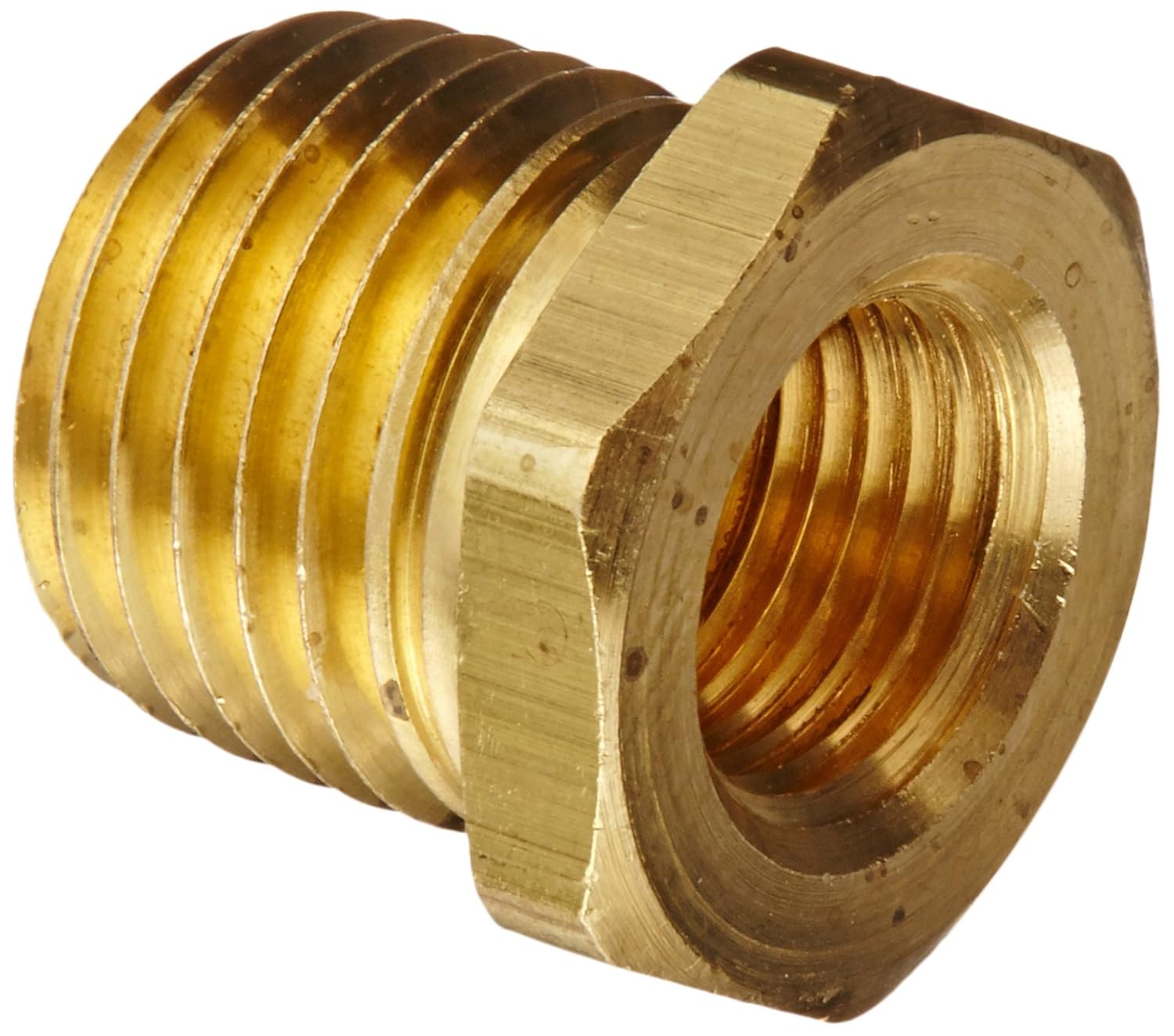 Eaton Weatherhead 3220X4X2 Brass CA360 Fitting, Bushing, 1/8 NPT Female x 1/4 NPT Male