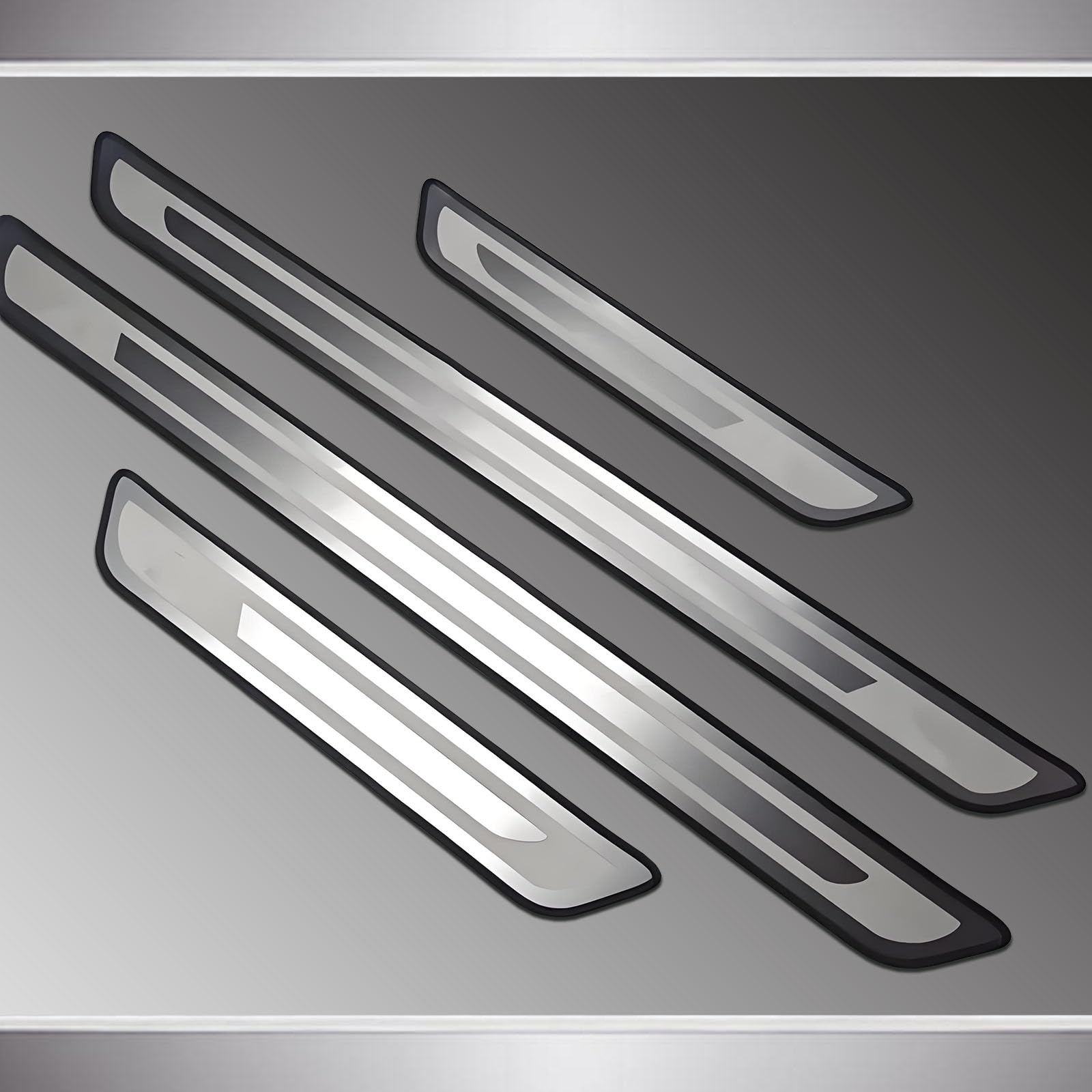 Battitacco Per Skoda Kamiq 2018-2024 - Protezione Portiere In Acciaio Inox - Foto 11