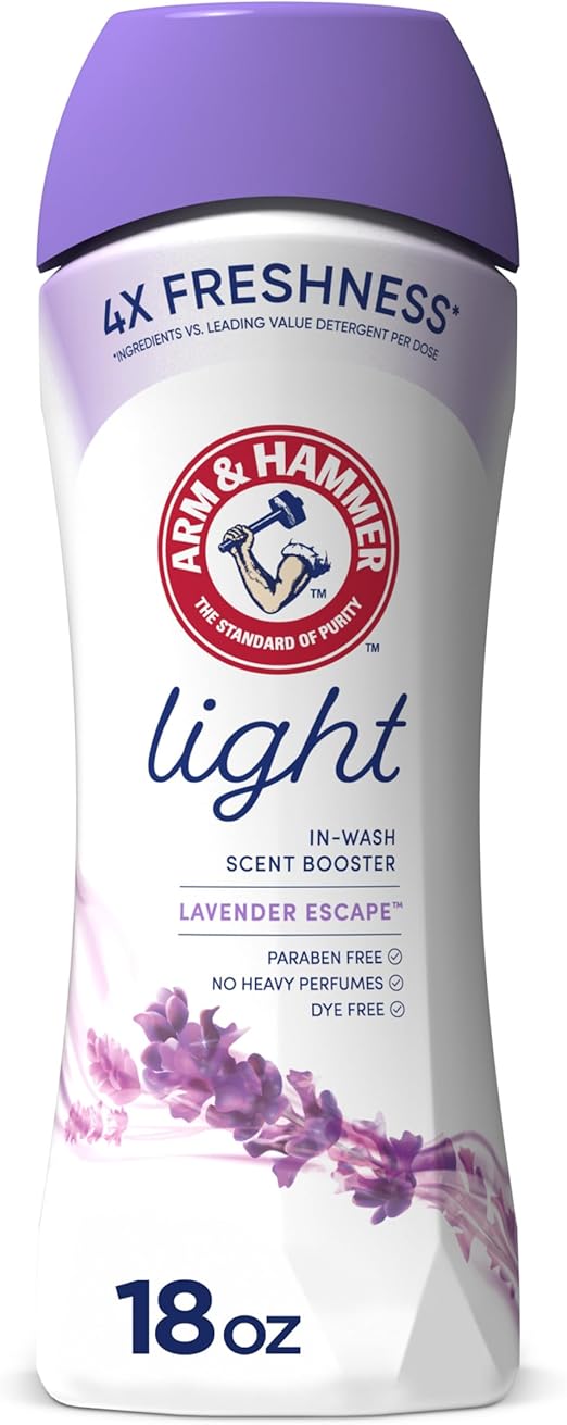 Arm & Hammer Light In-Wash Scent Booster Lavender Escape 18OZ