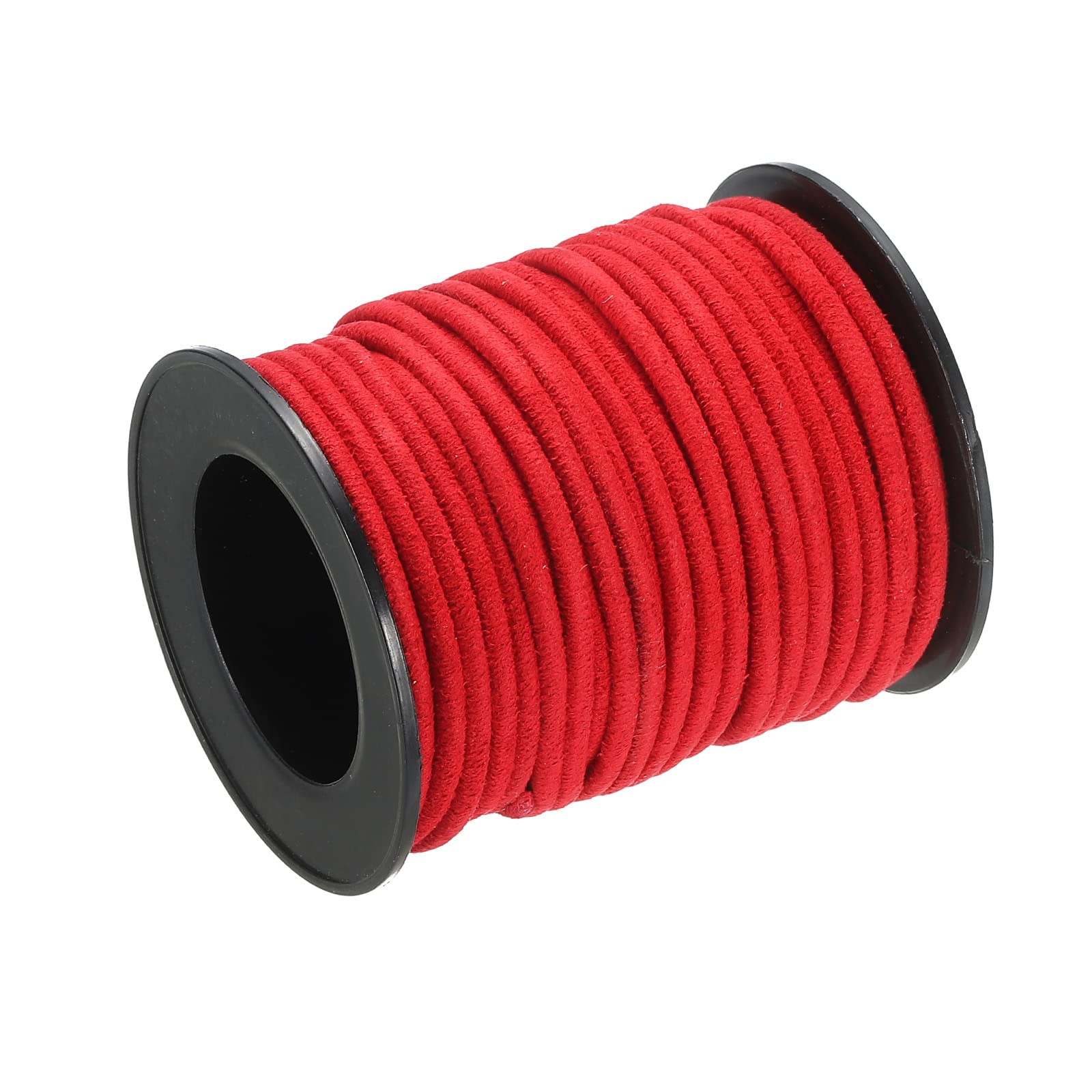 Cordon en daim rouge 3mm pour création de bijoux et lacet de sac de 9m