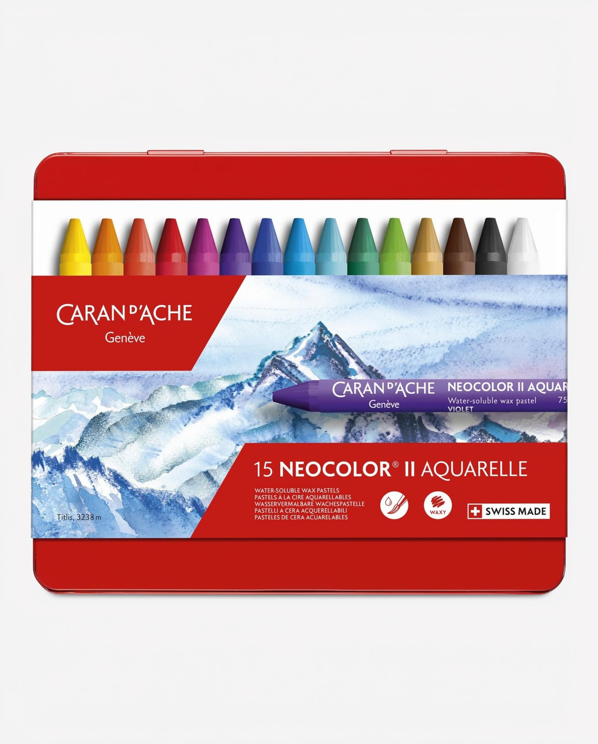 Amazon | カランダッシュ ネオカラーII 15色セット 7500-315 [日本正規