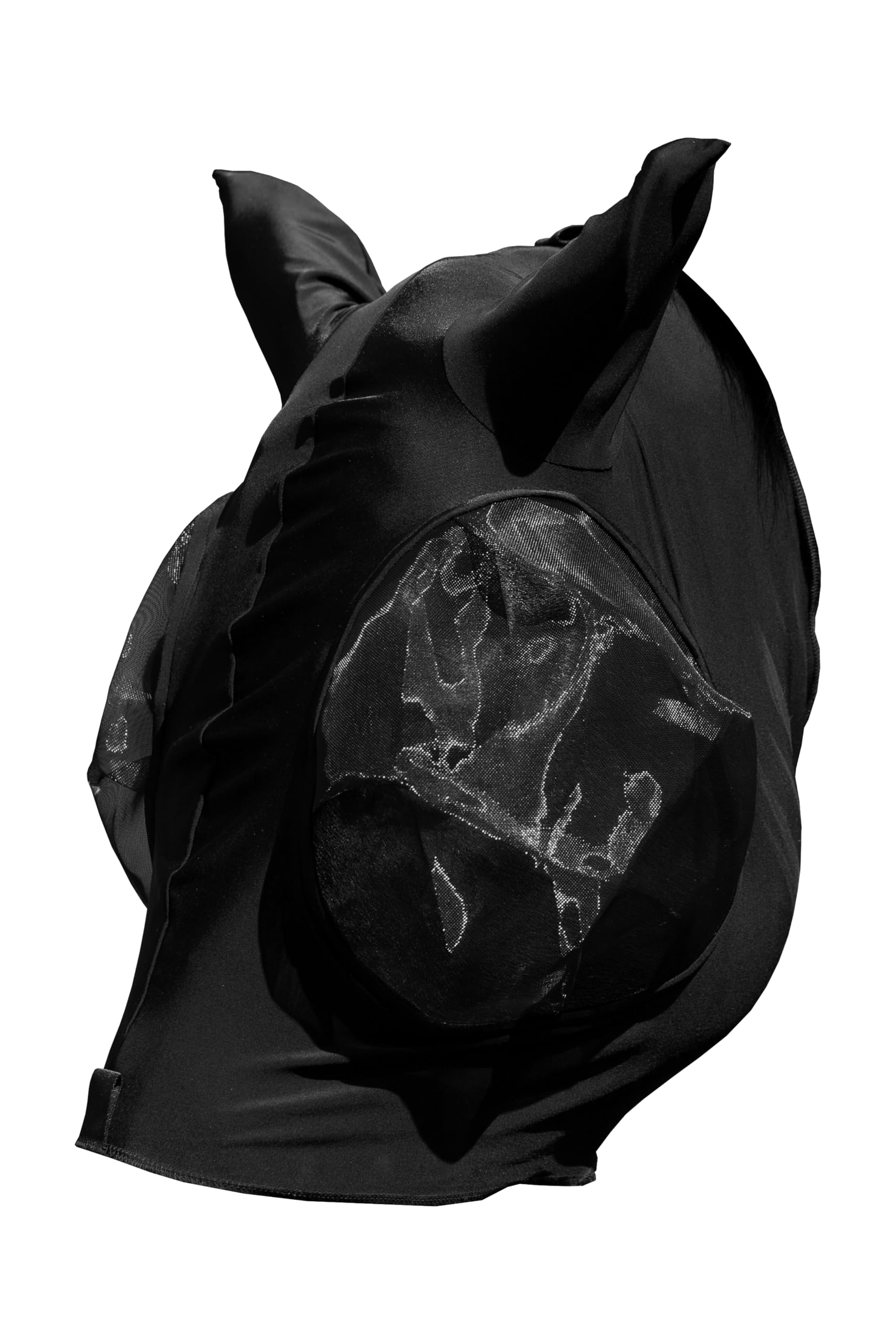 Equinavia Bug Out Fly Mask | Against Flies, Insects, UV Rays - Black - Warmblood