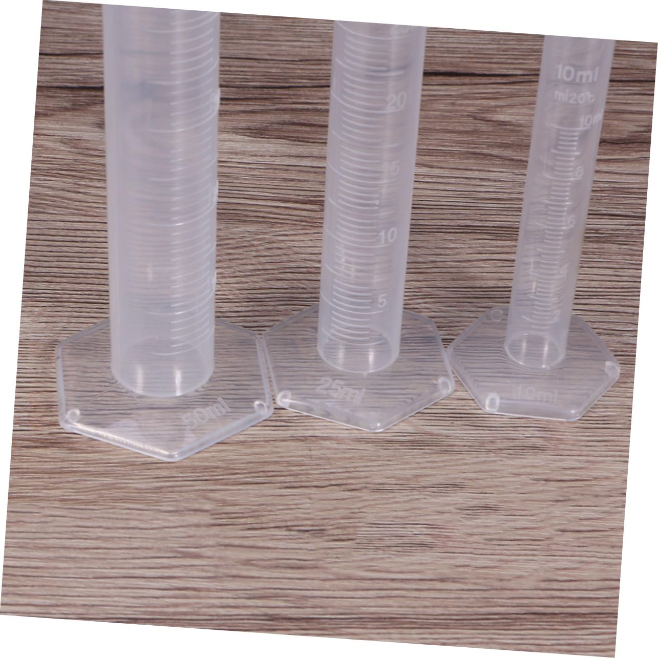 MUSISALY 5pcs 50ml Measuring Cylinder Transparent Measuring Tube Lab Cylinders Cylinder Kit Graduated Cylinder Graduated Measuring Cylinder Hydrometer Measuring Cylinder 100ml