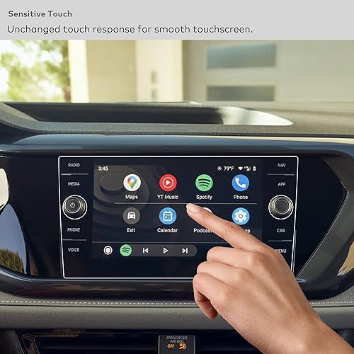 Miniatura 5 de Protector de pantalla de vidrio Taos  Jetta diseñado para VW Volkswagen Taos SESEL (2022-2023), Jetta SEL (2019-2023), Jetta GLI Antobahn