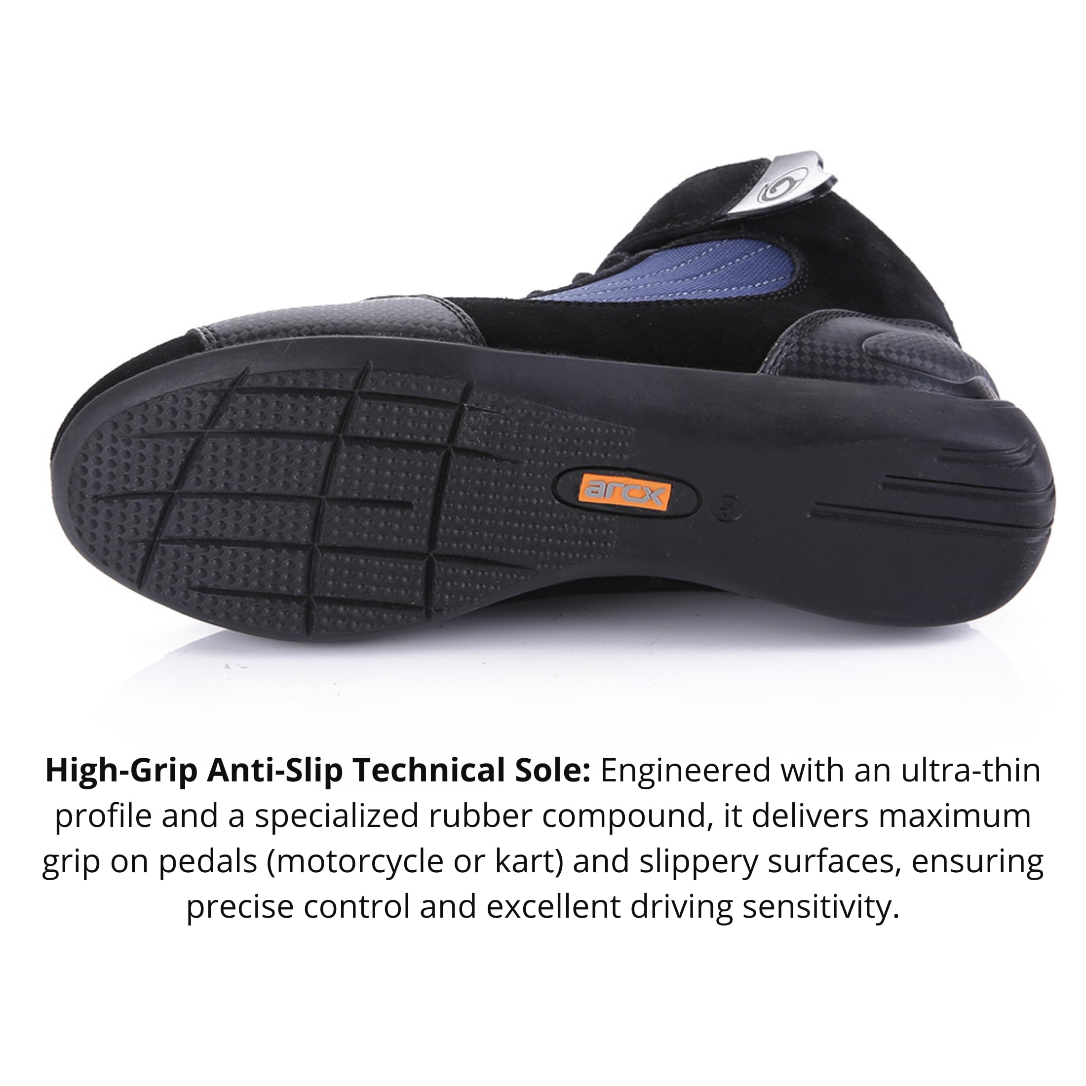 Botas de Moto para Hombre y Mujer Calzado de Motociclismo Transpirable y Antideslizante