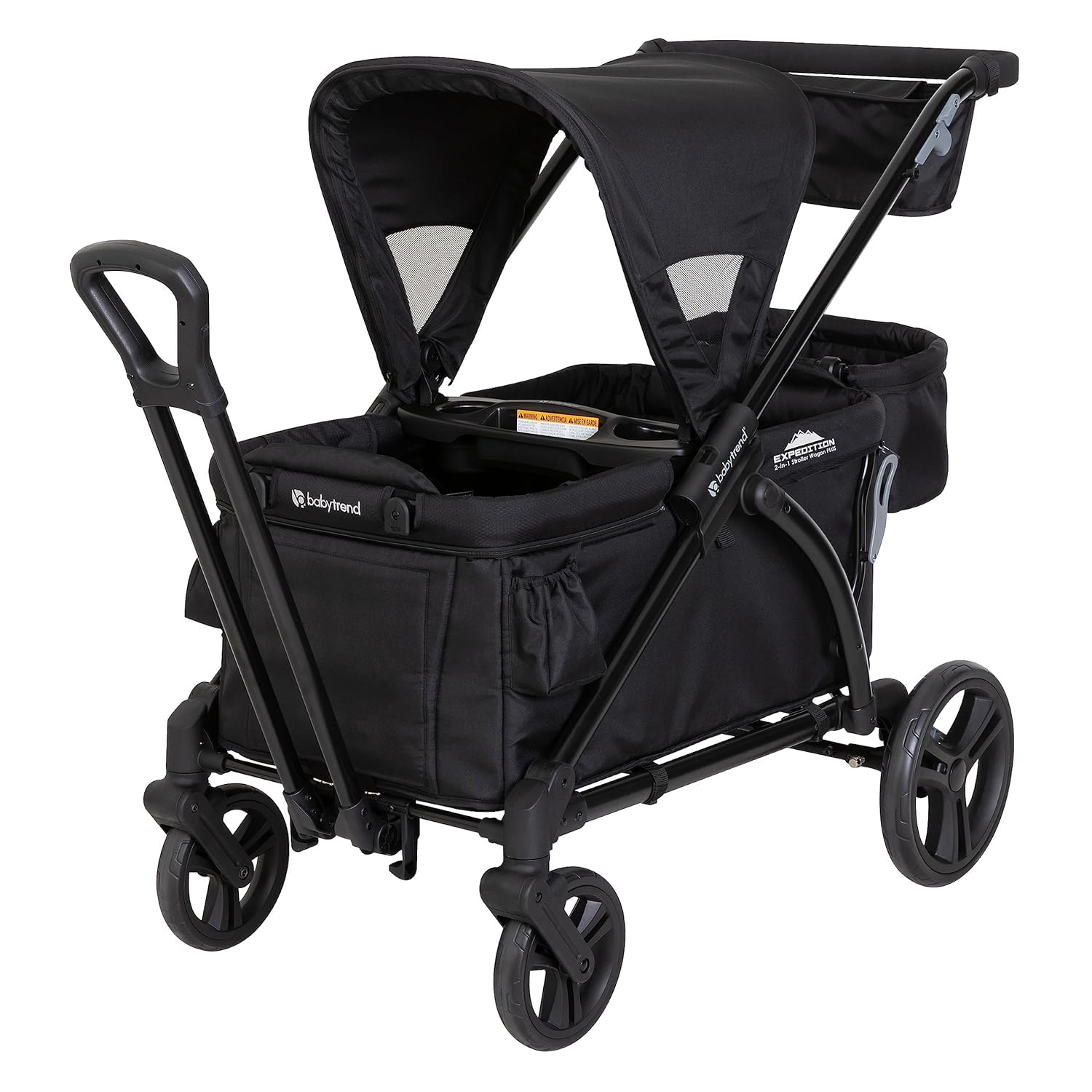 Expedition 2-in-1 Stroller Wagon Plus, Ultra Black
