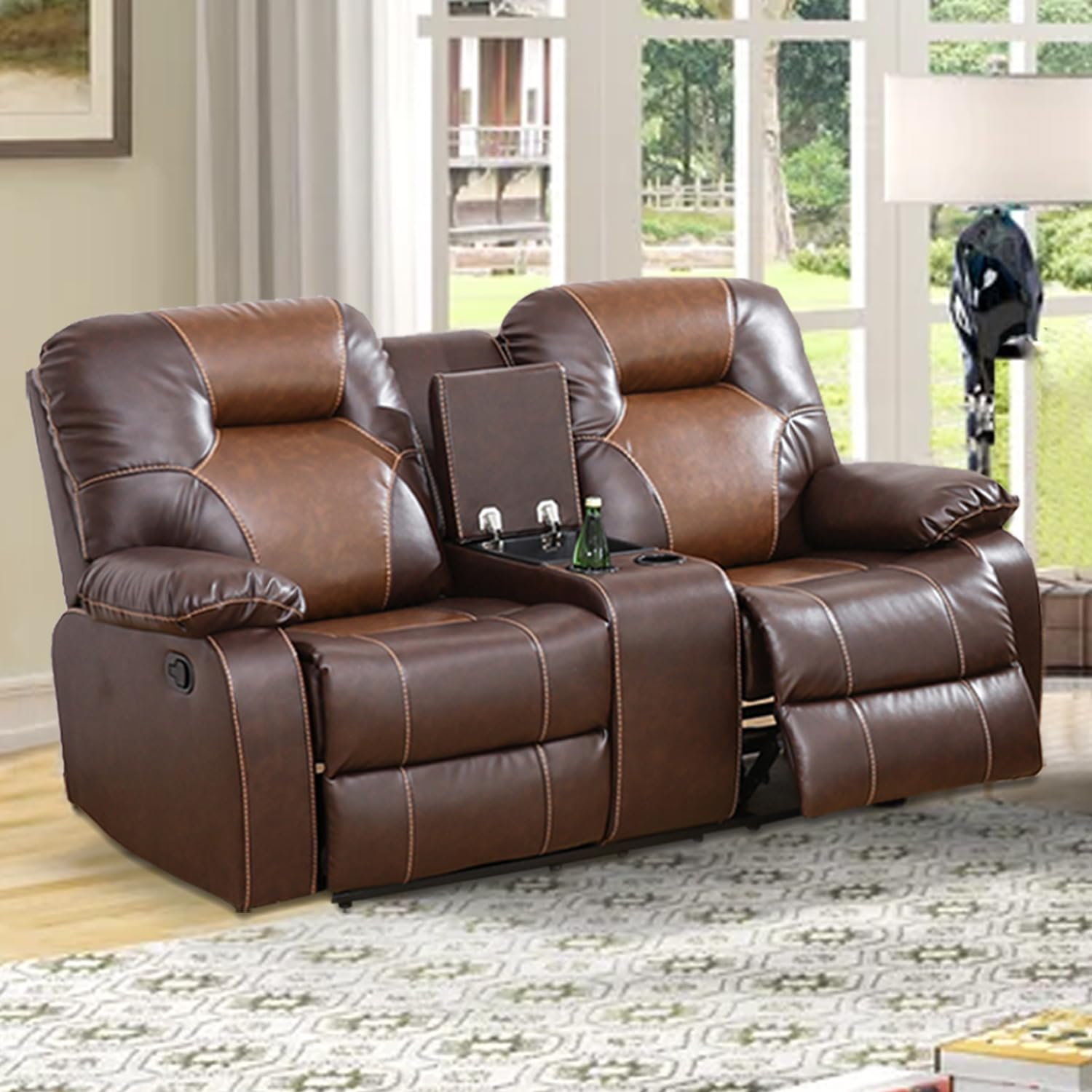 Amazon.com: SIENWIEY Recliner Loveseat Sofa for Living Room