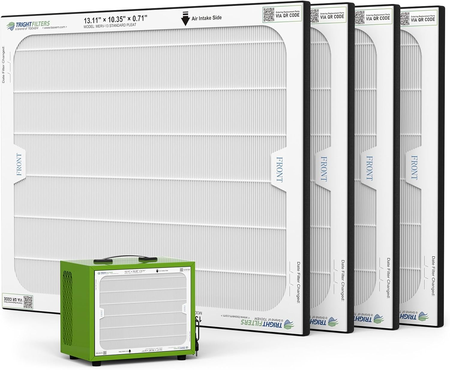 ABESTORM MERV-13 Filter for DecDust 780S Dust Collector, 4pack