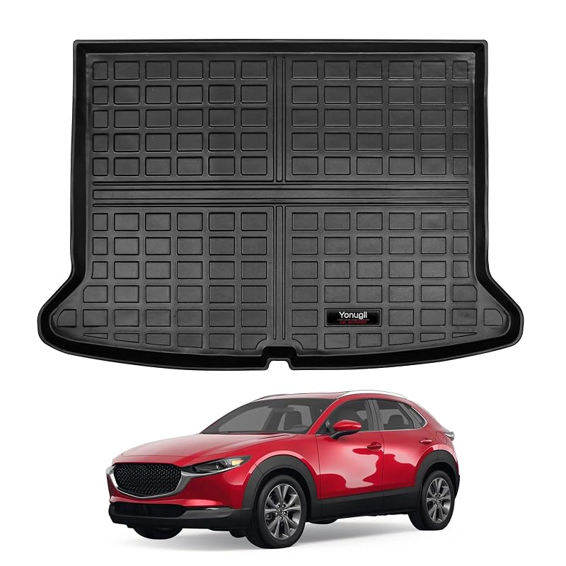 Forro de porta-malas em TPE para Mazda CX-30 2020–2026 Yonugli, traseiro, 1 unidade