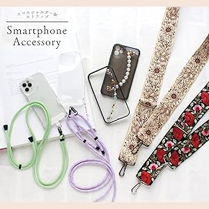 スマホアクセサリー K Amazon.co.jp: [日本紐釦貿易] NBK スマホショルダーパーツ 1セット