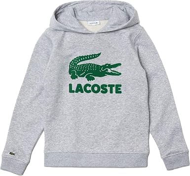 Amazon.com: Lacoste Sudadera con capucha de cocodrilo para niños : Ropa,  Zapatos y Joyería