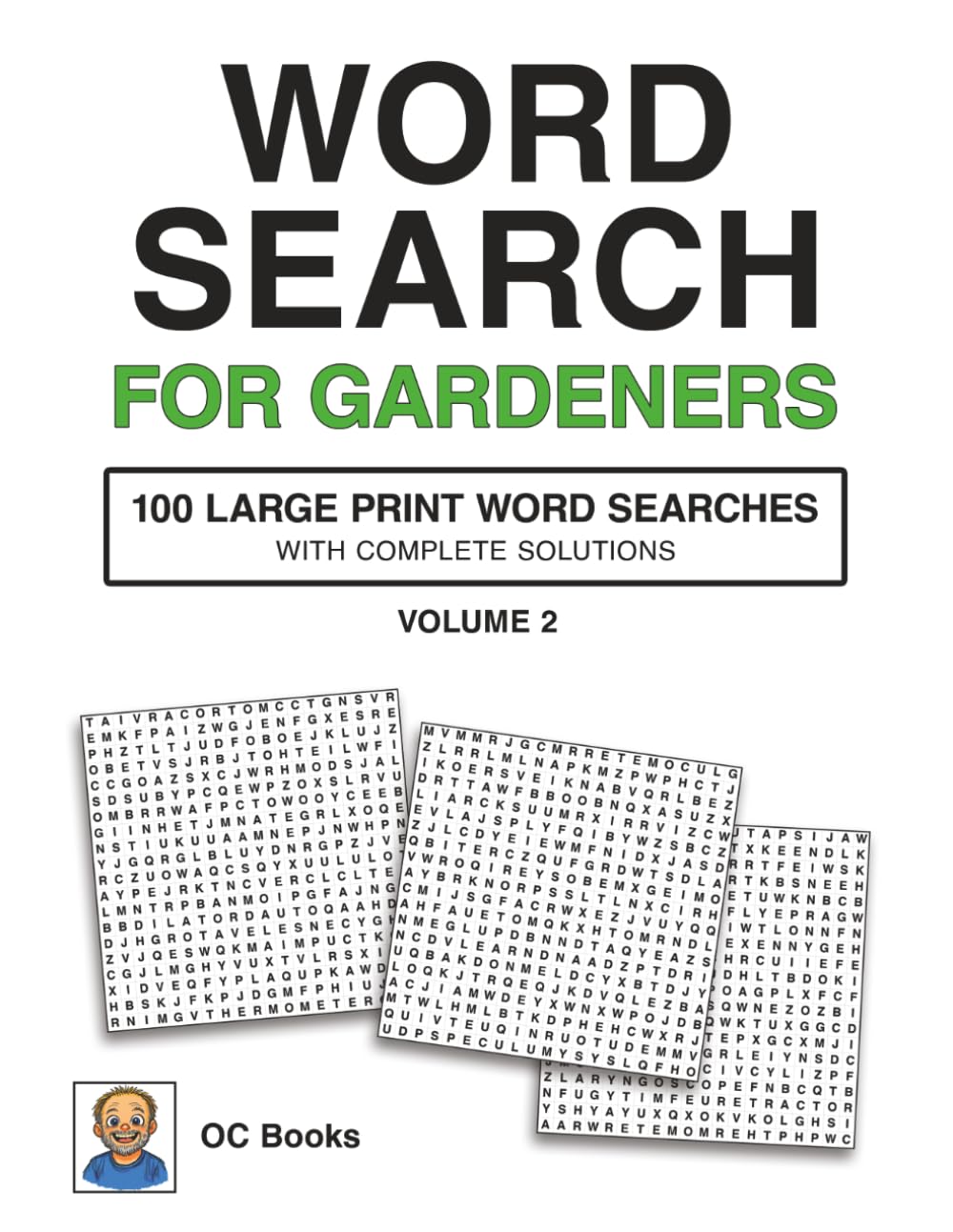 Word Search for Gardeners, Volume 2