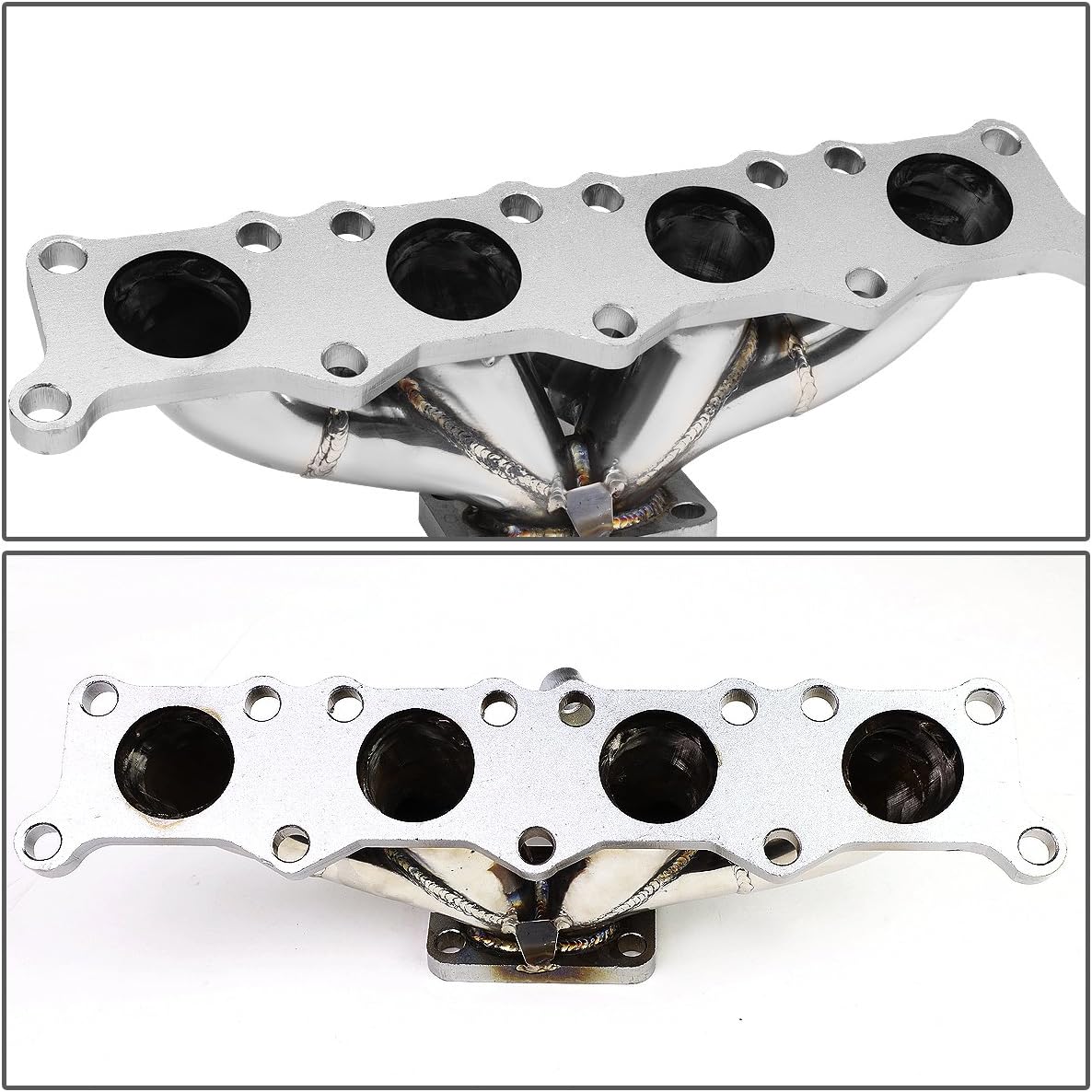 DNA Motoring TM-AUDI-18L-T25 Stainless Steel T25 Turbo Manifold