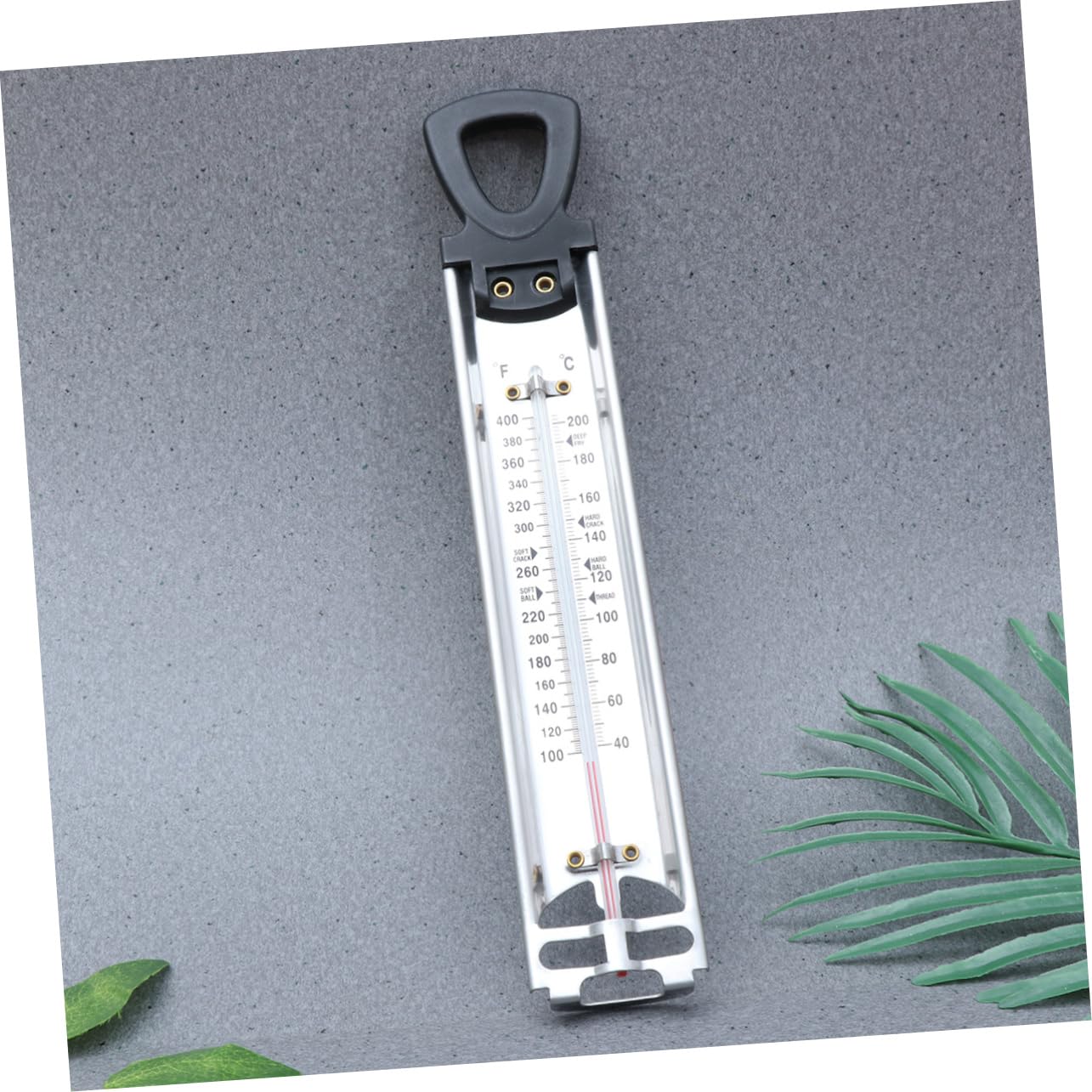 Thermomètre à Bonbons Suspendu Lot de 2 Pvc Double Échelle