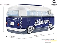 Vista 3 de BRISA VW Collection - Volkswagen Bolsa universal de neopreno para maquillaje, cosméticos, artículos de tocador para farmacia de viaje, con diseño