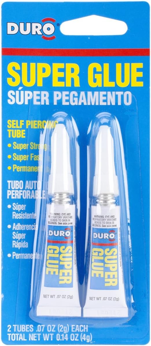Duro Super Glue 2g Twin Tube Pack 1pk Industrial & Scientific