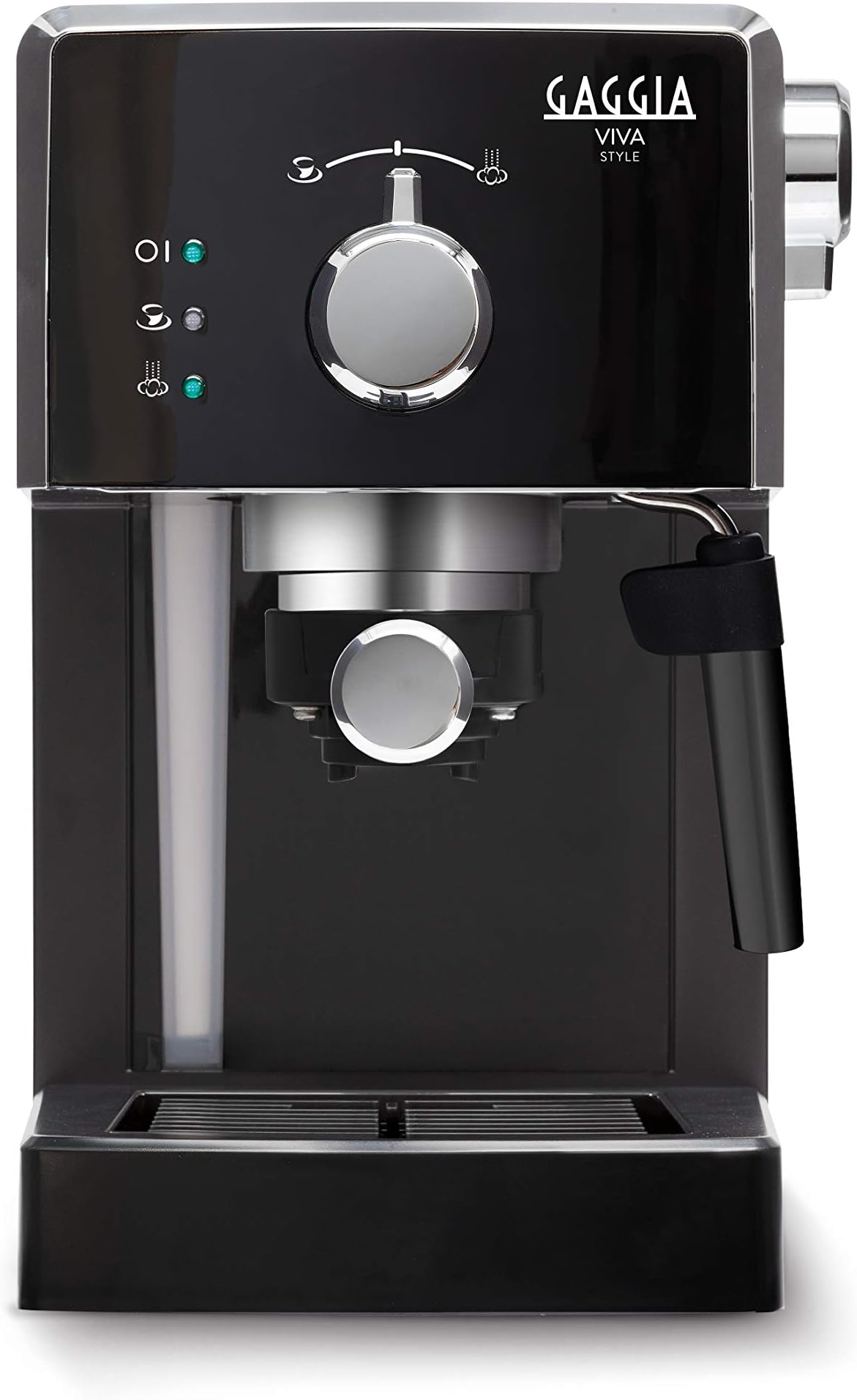 Machine à Café Klarstein 20 Bar - Avec Mousseur Lait - 1,8L - Café Moulu Ou Dosettes - Acier