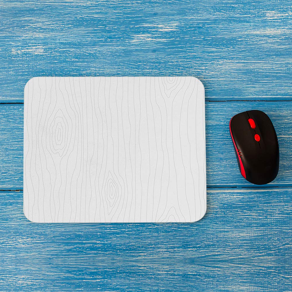 Bee Wing Vintage Mouse Pad - Retro Polka Dot Gaming Mouse Mat With Non-Slip Rubber Base