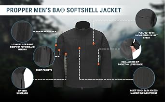 Propper Men's BA Softshell Jacket Coat