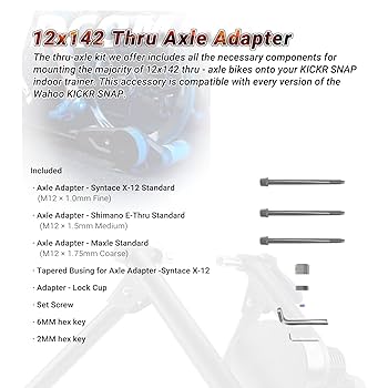 Amazon.com: DCOMA 12x142mm Adapter Compatible with Wahoo