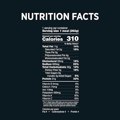 Miniatura 2 de Healthy Choice Power Bowls Shiitake Pollo, conveniente comida para microondas hecha sin conservantes, comida congelada, tazón de 9.25 onzas