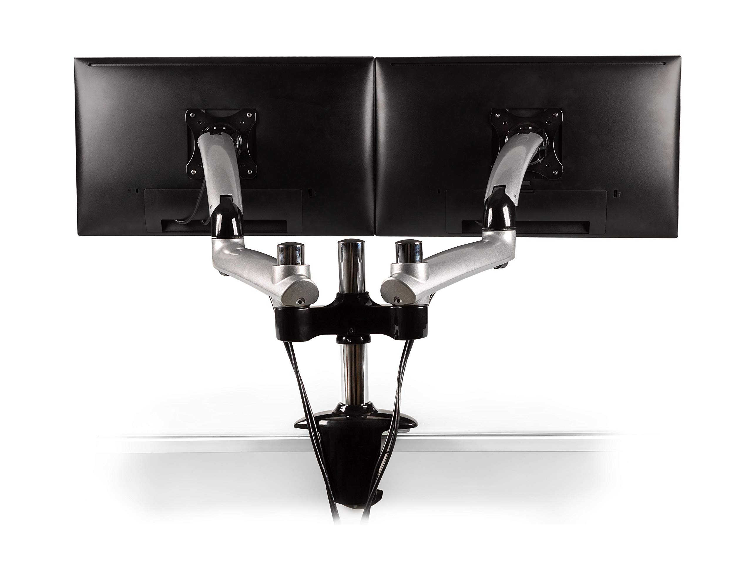 Amazon.co.jp: Freedom デュアルモニターアーム (シルバー) : パソコン