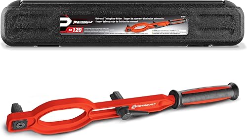 Miniatura 2 de Powerbuilt Kit de herramientas universal de soporte de engranaje de distribución, herramientas para quitar y reemplazar tuercas de retención de
