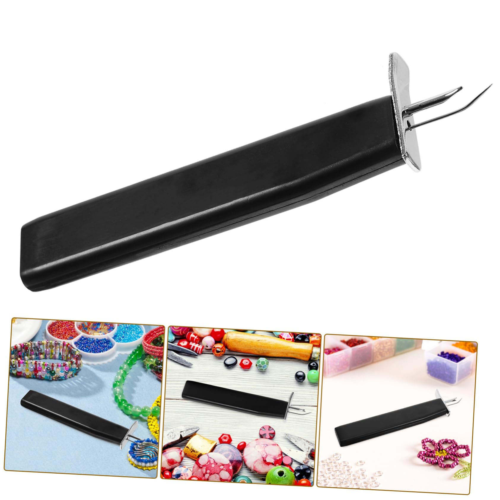 LALAFINA 5pezzi Strumento Annodatore Per Perline Utensile Per Filo Da Gioielleria Facile Da Usare e Compatto Design e Accessorio Essenziale Per Amanti Della Gioielleria