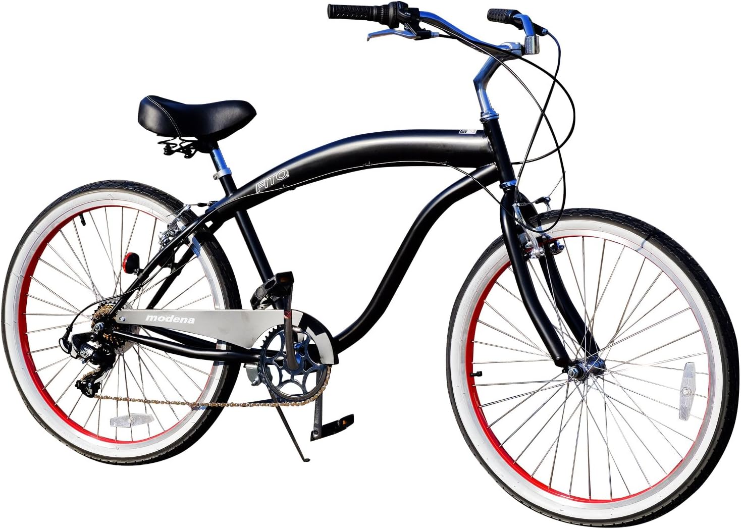 Fito Men's Modena Sport 2.0 7 Speed Beach Cruiser Bike