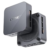 CTONE M2 Mini-PC, Core i9-13900HK (14 core, 20 thread, fino a 5.4 GHz), 32 GB RAM + 1 TB SSD PCIe 4.0 | Iris Xe 96 EU | WiFi 6E | BT 5.2 | LAN 2.5 GbE | Supporto Triple Display | 8K per Ufficio, Casa