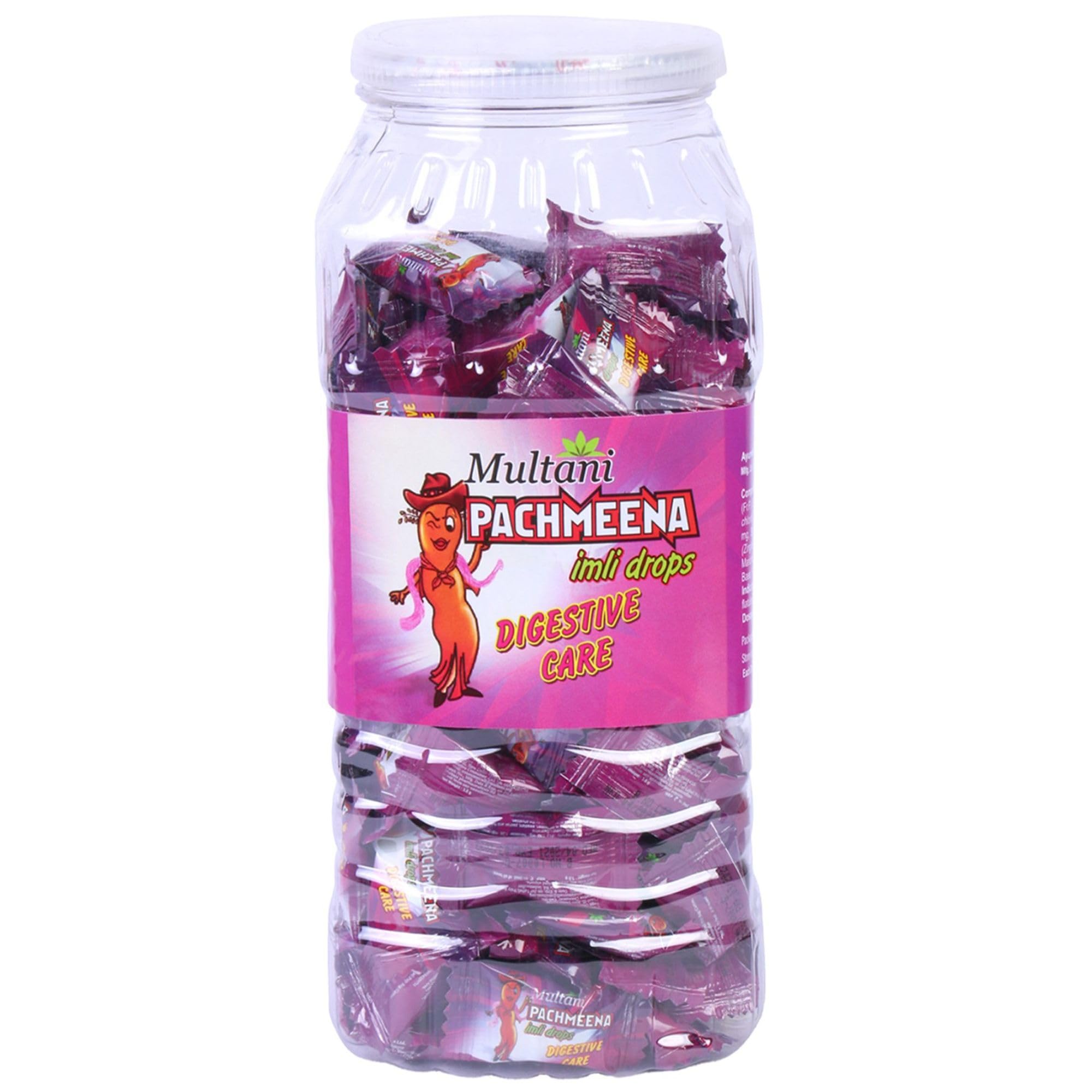 Sponsored Ad - Pachmeena Imli Candy | Digestive Candy | Imli Flavour Mouth Freshener | 150 Pieces Toffee Jar