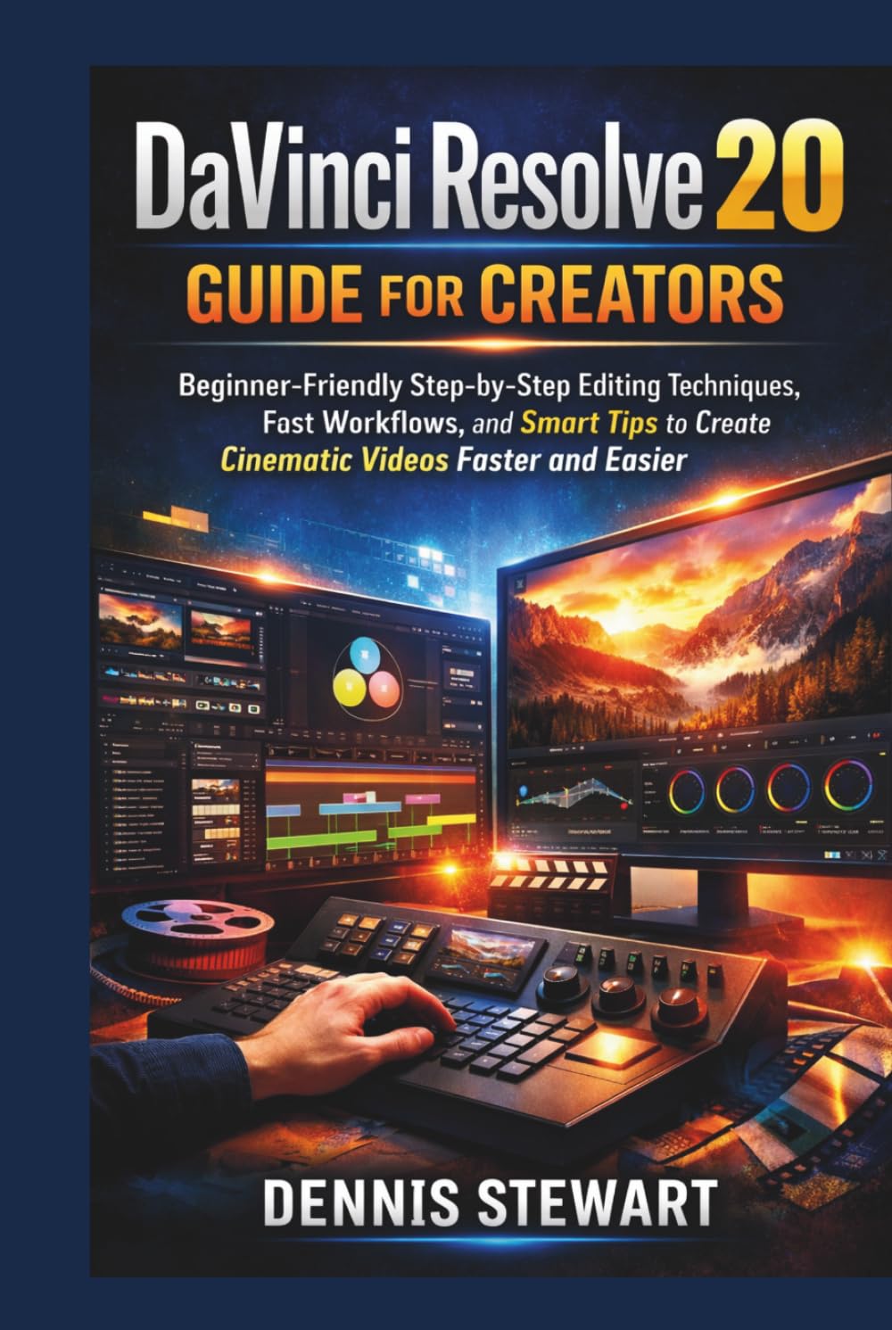 DaVinci Resolve 20 Guide for Creators: Beginner-Friendly Step-by-Step Editing Techniques, Fast Workflows, and Smart Tips to Create Cinematic Videos Faster and Easier