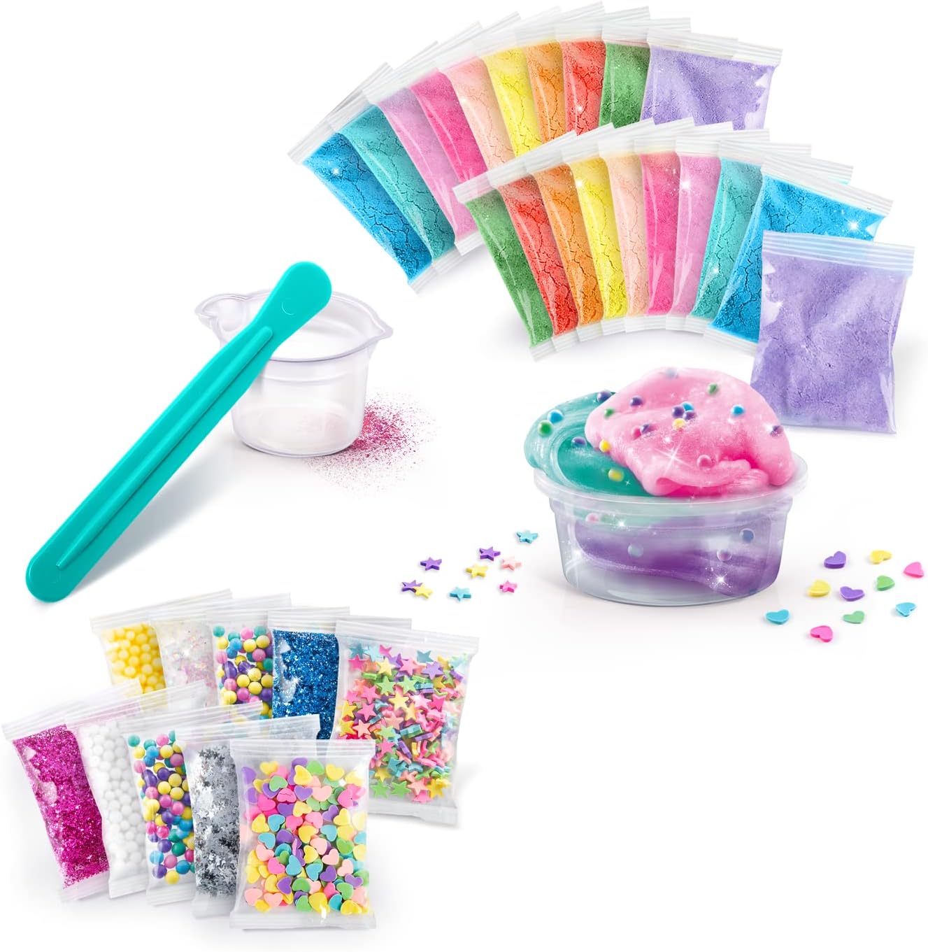 Canal Toys So Slime – Making Kit for Making 20 Slimes – Children's DIY Crafts SSC 185 Multi-Coloured